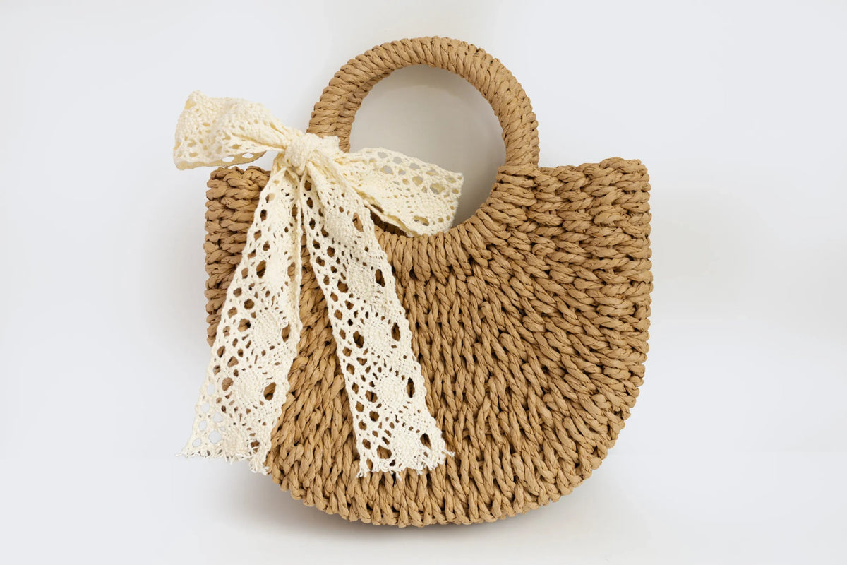 Little Boho Rieten Tas